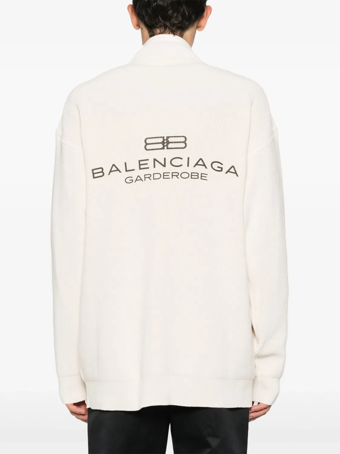 Balenciaga Кардиган белого цвета — фото 3