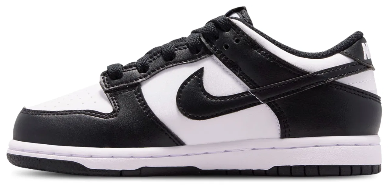 Кроссовки для мальчиков Dunk Low N Nike, черный/белый — фото 2