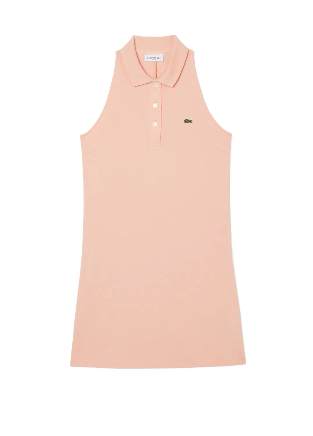Платье-поло Lacoste, Розовое