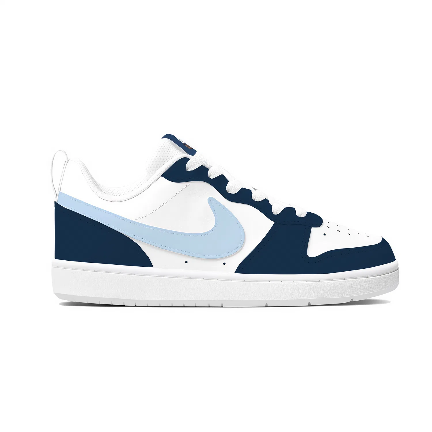 Детские кроссовки для скейтбординга Nike Court Borough2, Light Blue — фото 4