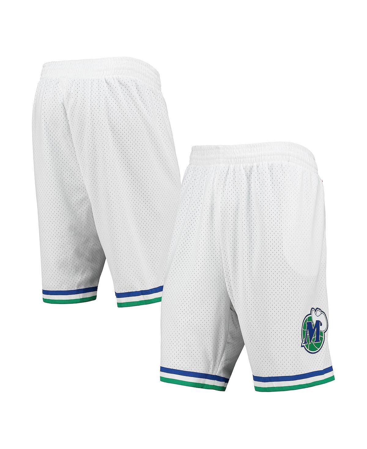 

Мужские белые шорты swingman dallas mavericks 1998-99 hardwood classics Mitchell & Ness, белый