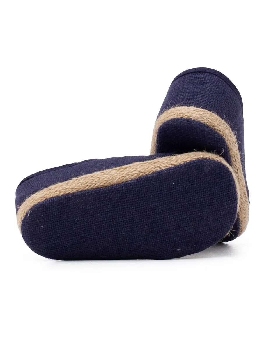 Домашняя обувь Pisamonas Flats в цвете Marine Blue — фото 2