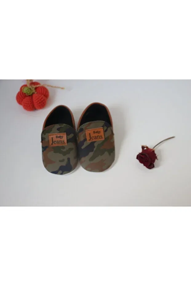 Детские ботинки для мальчиков с камуфляжным принтом Zindrellakids, Camouflage 3