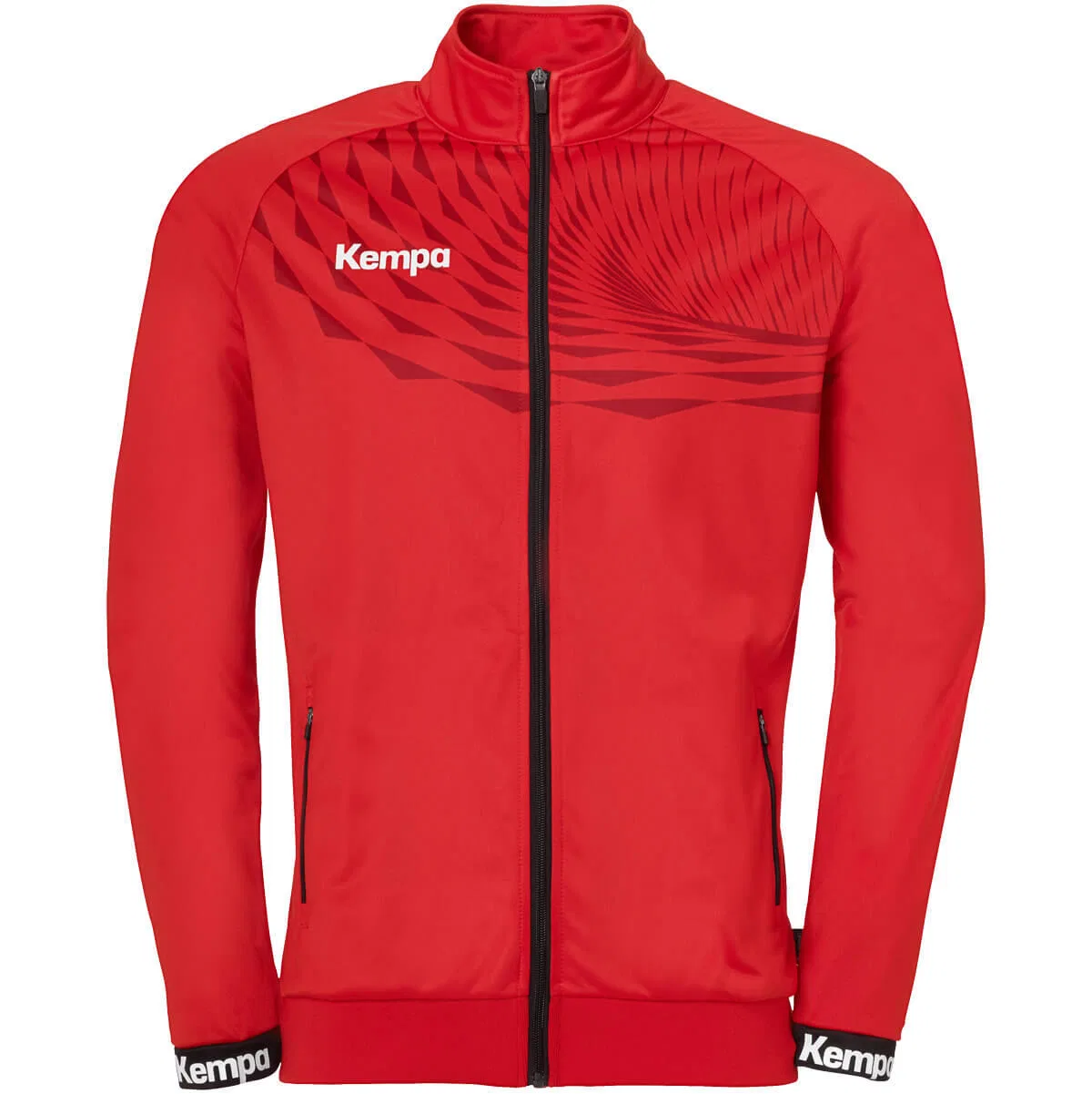 Детская тренировочная куртка Wave 26 Poly Jacke Kempa, Rot Rosa — фото 3