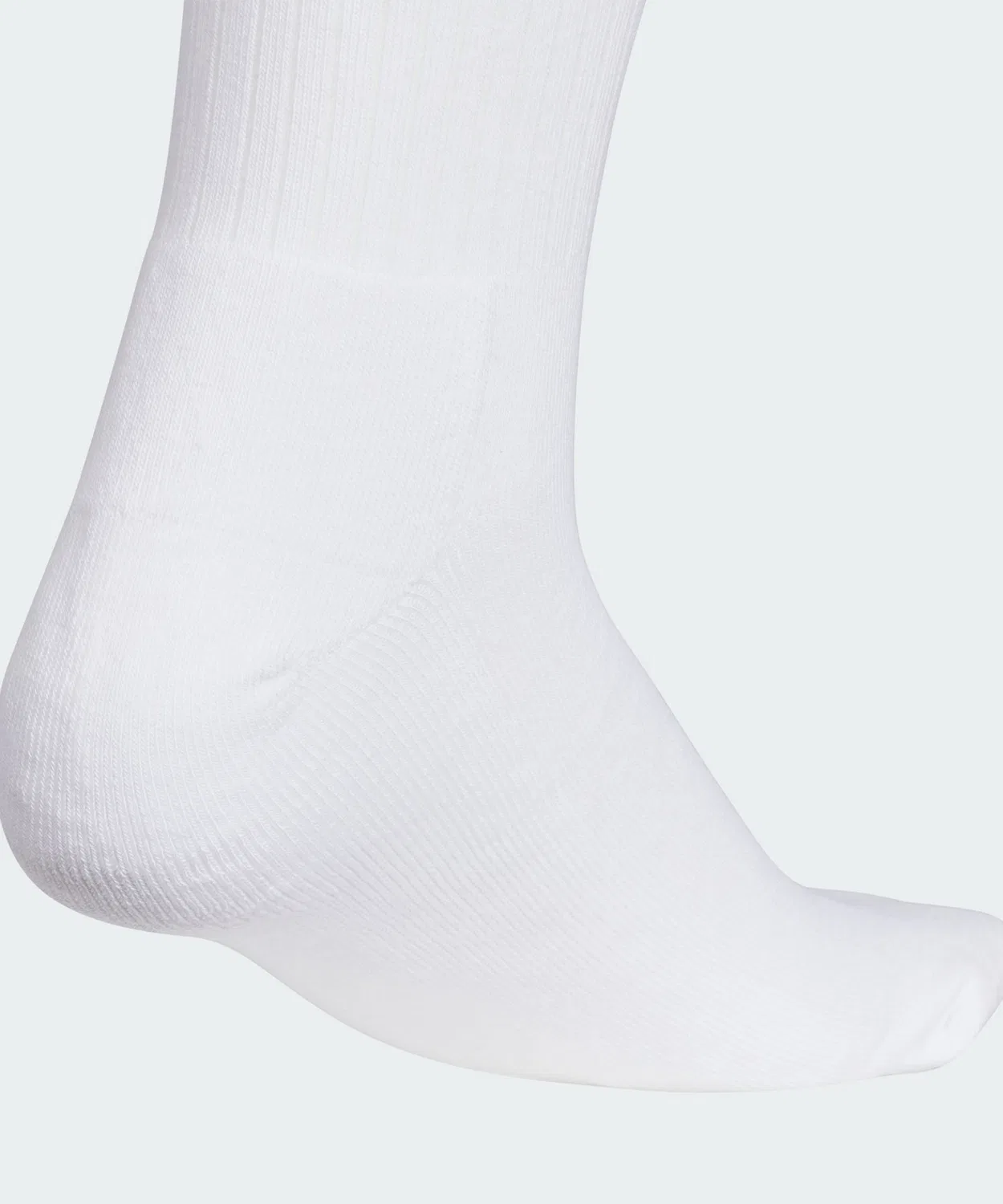 Женские носки для гольфа с длинным голенищем, модель Three Stripes Knee-High Adidas, Белый — фото 4