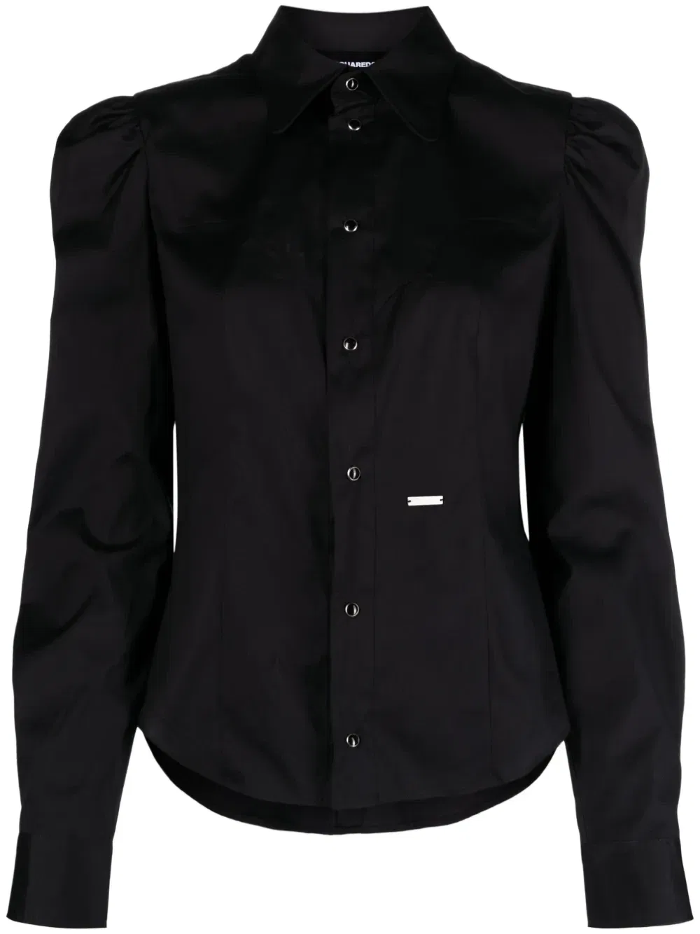 Рубашка Western с логотипом Dsquared2, черный