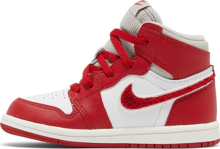Кроссовки Air Jordan 1 Retro High OG TD Newstalgia Chenille, красный — фото 3