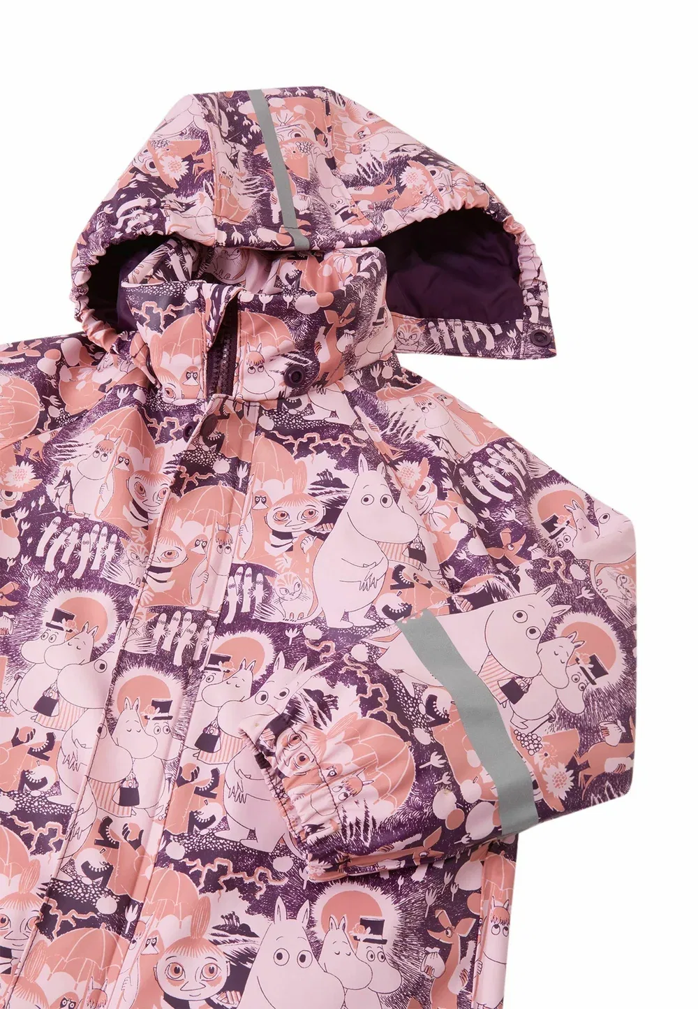 Regenoverall moomin rapakko унисекс - дождевик Reima, Pale Rose — фото 3