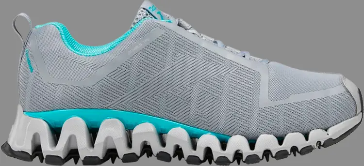 

Кроссовки wmns zigwild trail 6 'grey classic teal' Reebok, серый