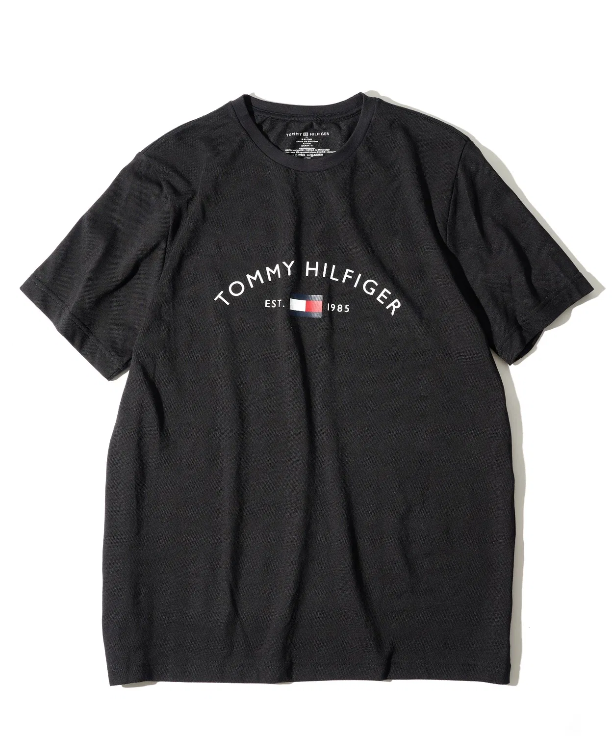 Мужская футболка с коротким рукавом с принтом OP PIQUE SLEEP Core Plus TOMMY HILFIGER, Серый — фото 4