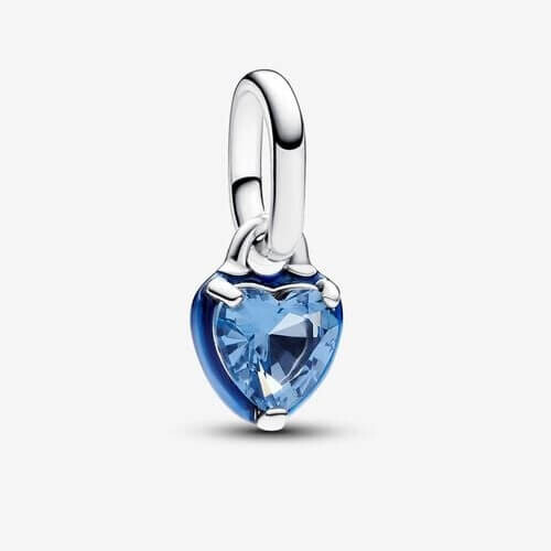

Шарм-подвеска Pandora ME Chakra Heart Mini, серебро/синий