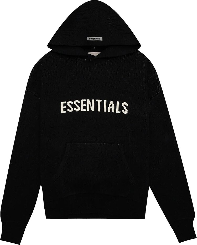 

Свитер Fear of God Essentials Knit Sweater 'Black', черный