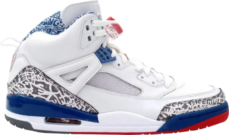 

Кроссовки Jordan Spizike True Blue, белый, Белый;серый, Кроссовки Jordan Spizike True Blue, белый