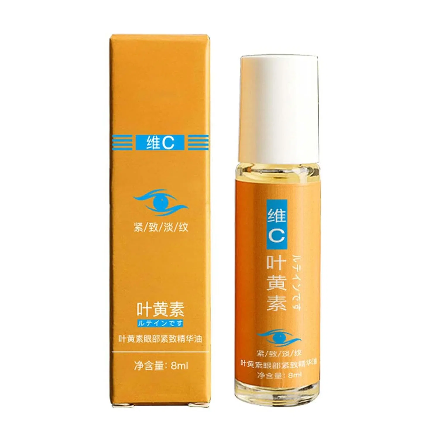 Анти-возрастное масло для глаз Lutein Anti-Falten Serum Öl, 8 мл Generisch