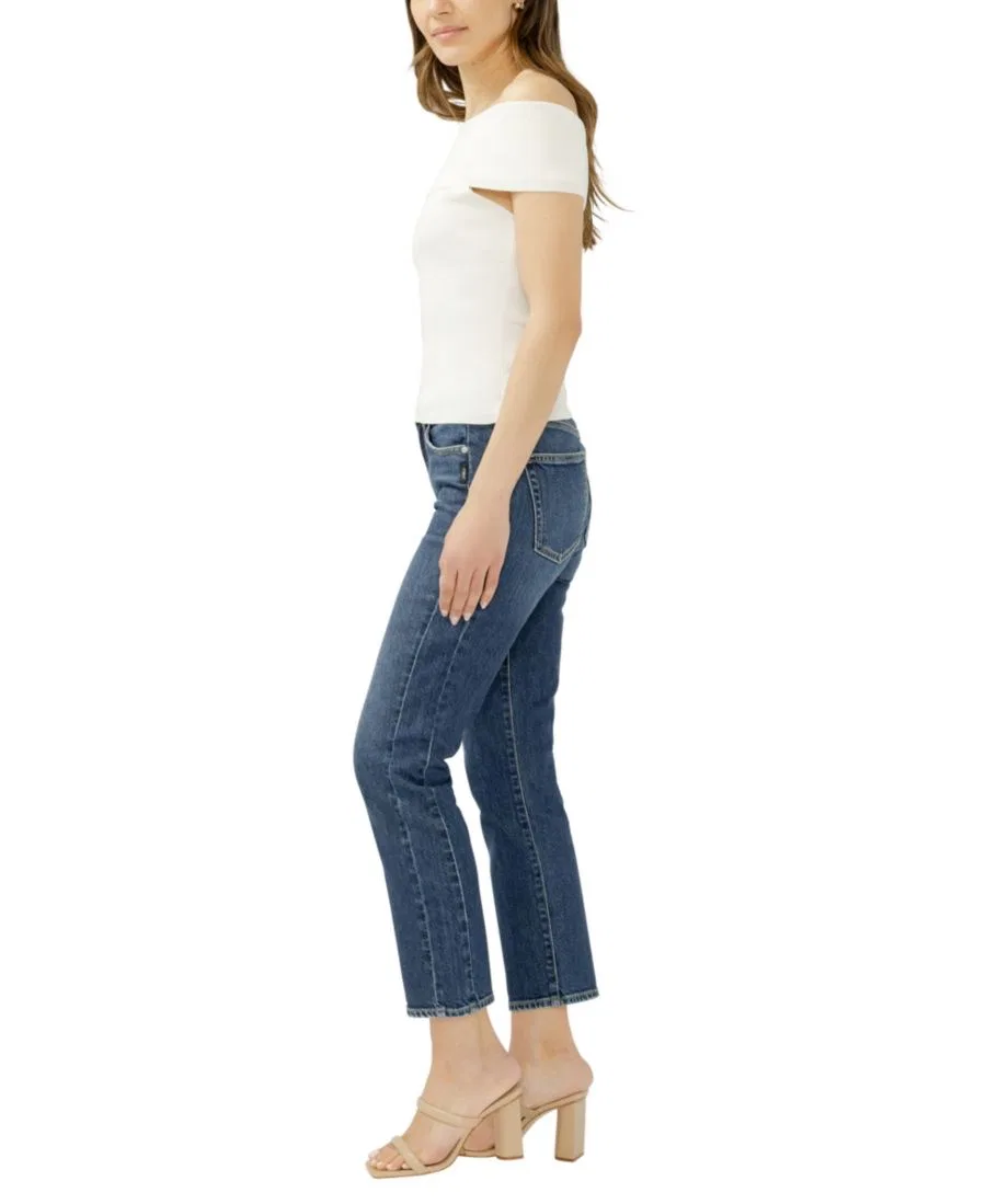 Джинсы прямого кроя с заниженной талией Silver Jeans Co., Rewind — фото 2