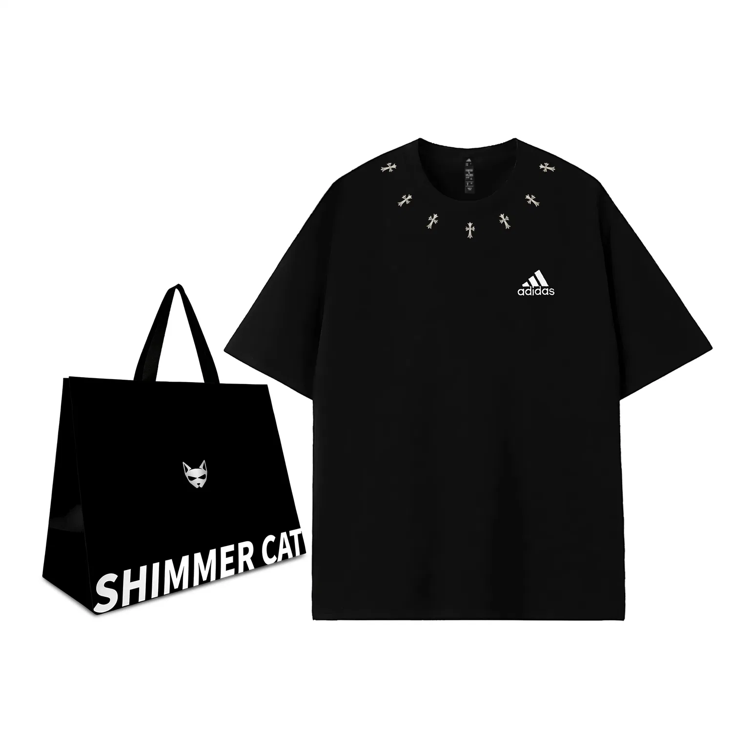 Футболка Adidas MUST HAVES, Премиум Издание-Черный