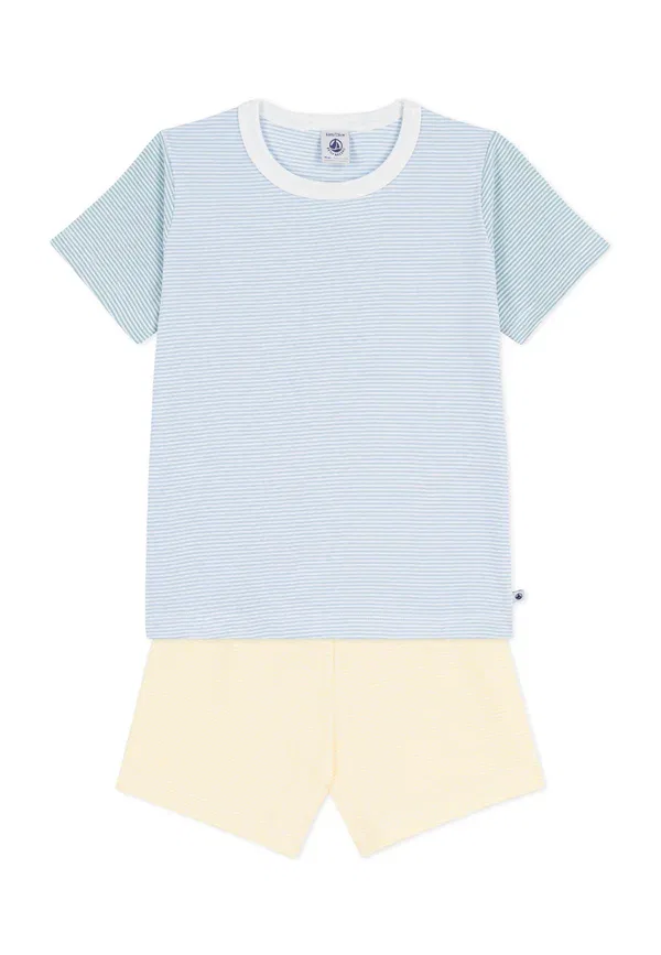 Пижама хлопковая Pyjacourt Petit Bateau jasmin multico — фото 4
