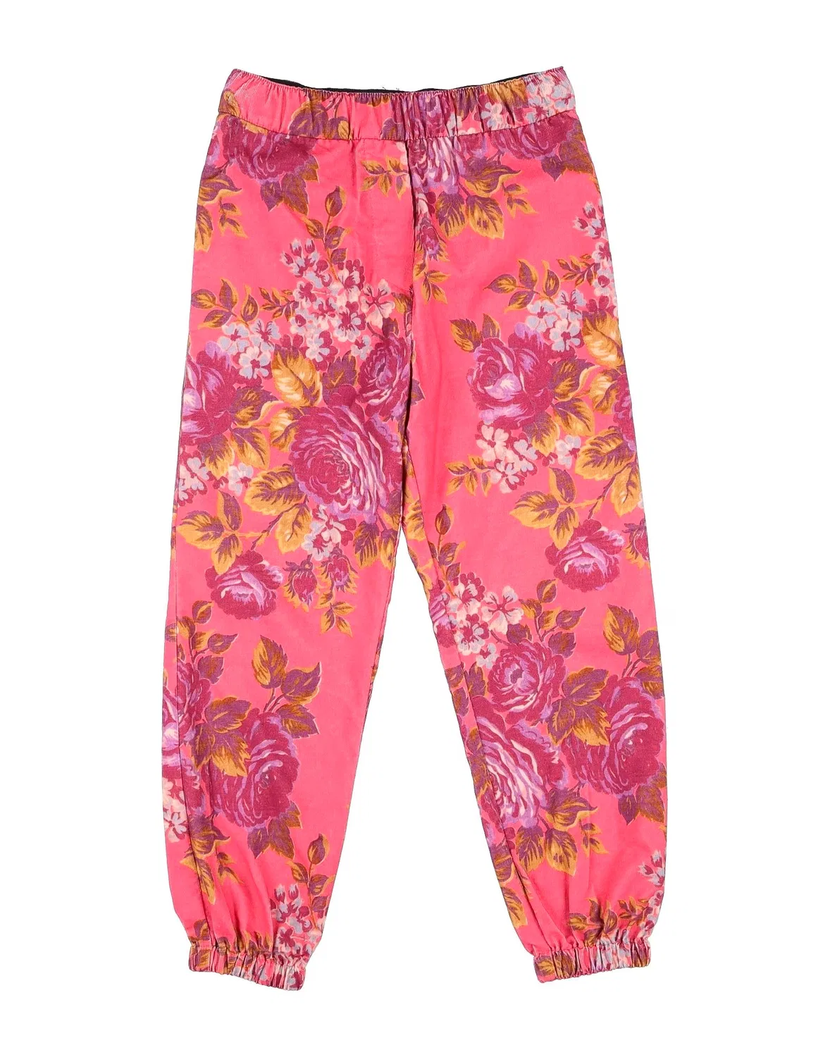 Детские брюки для девочек вельветовые с принтом Shirtaporter, фуксия