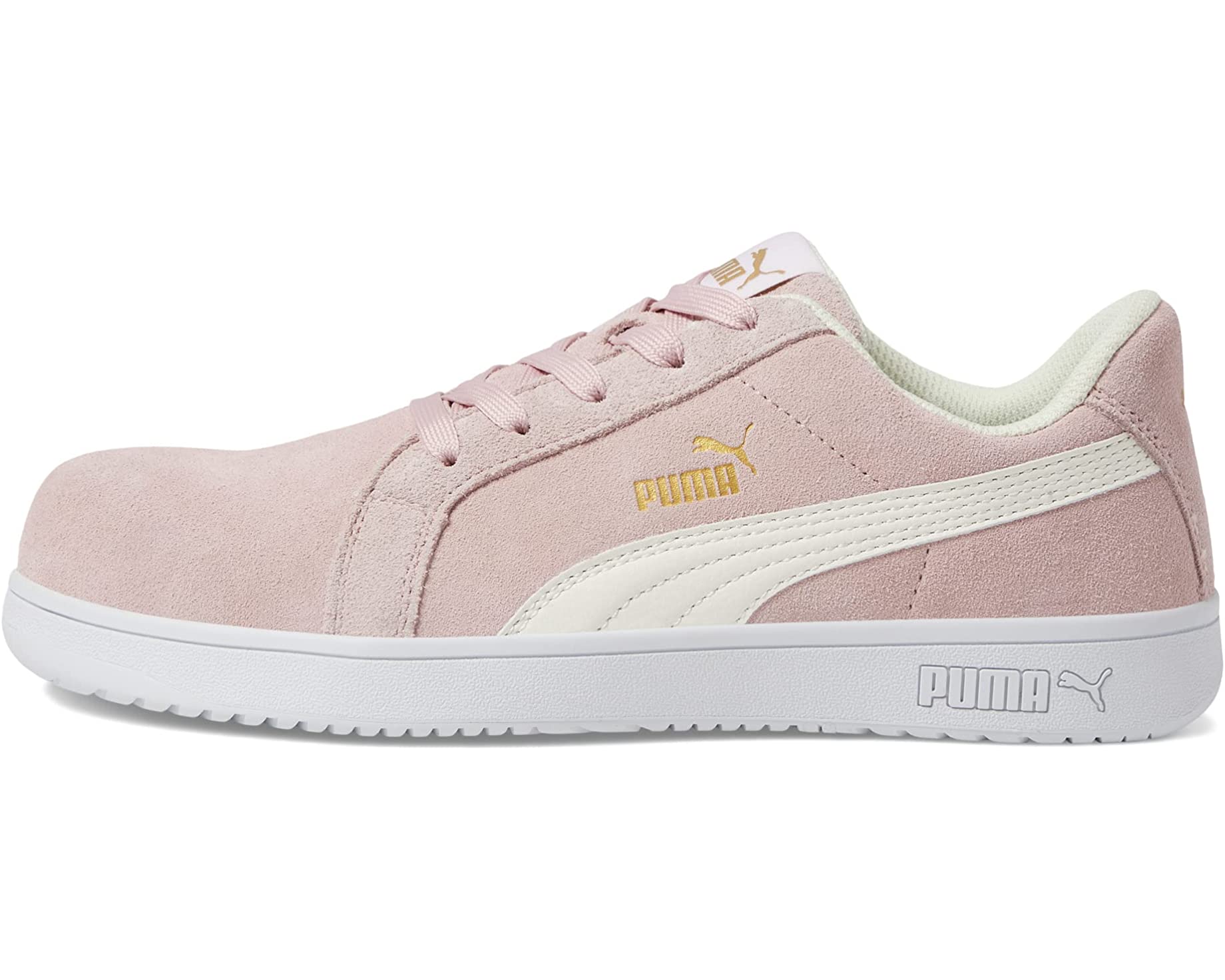 Кроссовки Iconic Suede Low ASTM EH PUMA Safety, розовый - фото