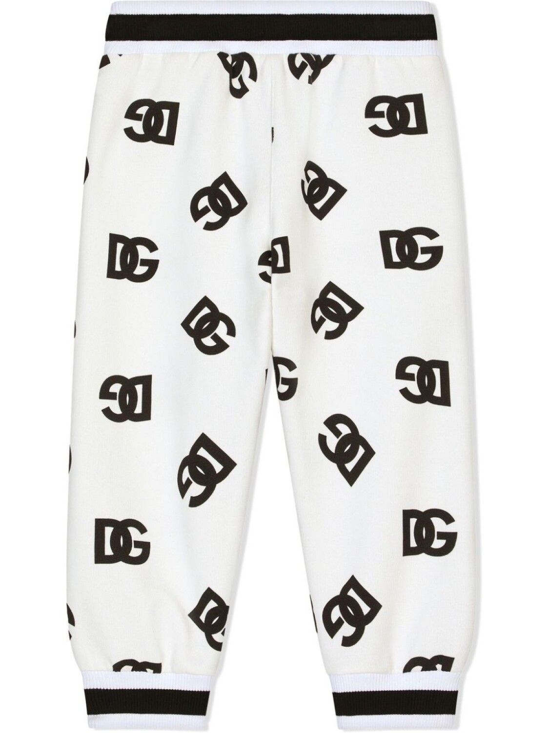Dolce & Gabbana спортивные брюки с логотипом DG, белый — фото 2