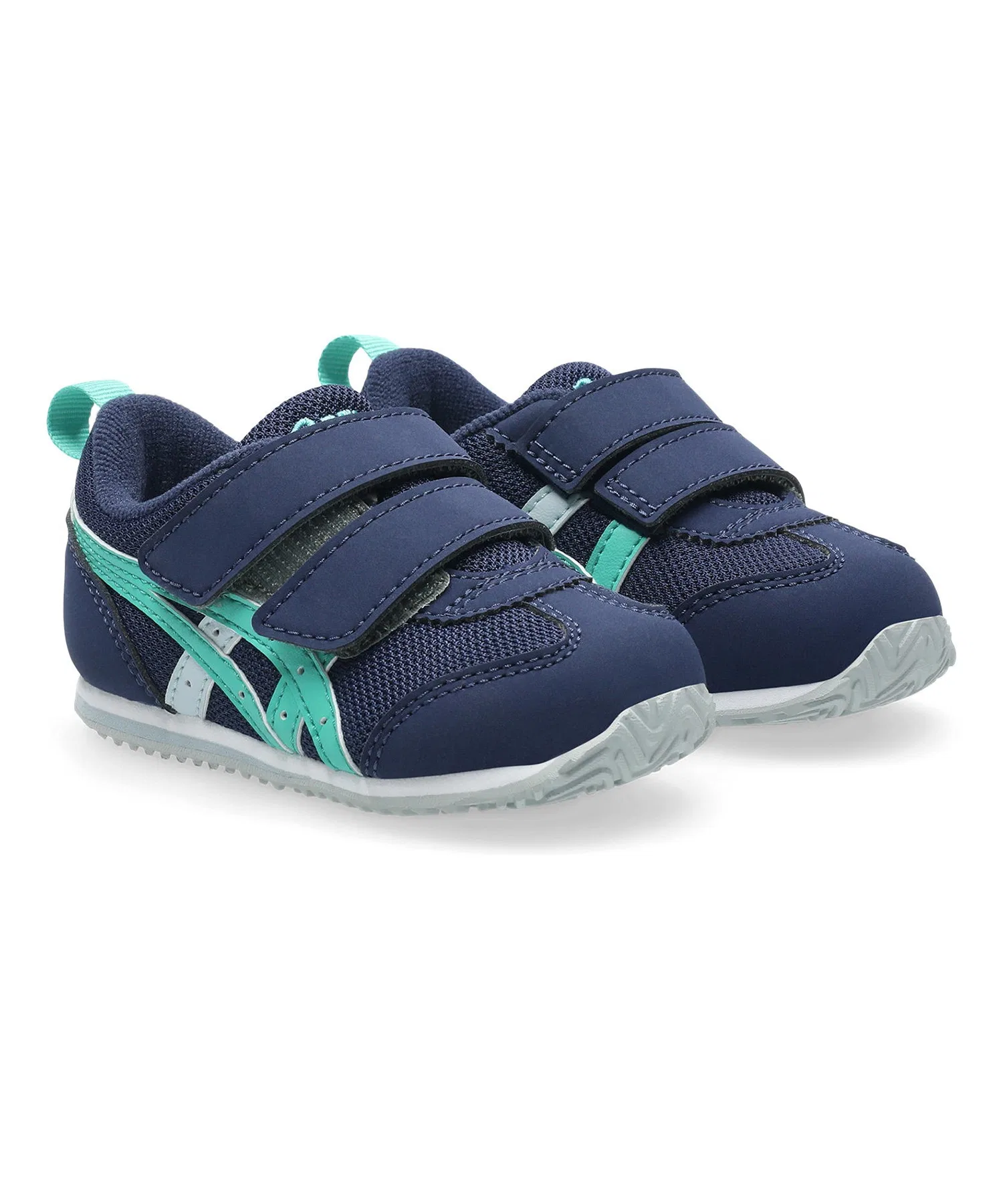 Детские кроссовки SUKUSUKU IDAHO BABY 5 ASICS для малышей тёмно-синие