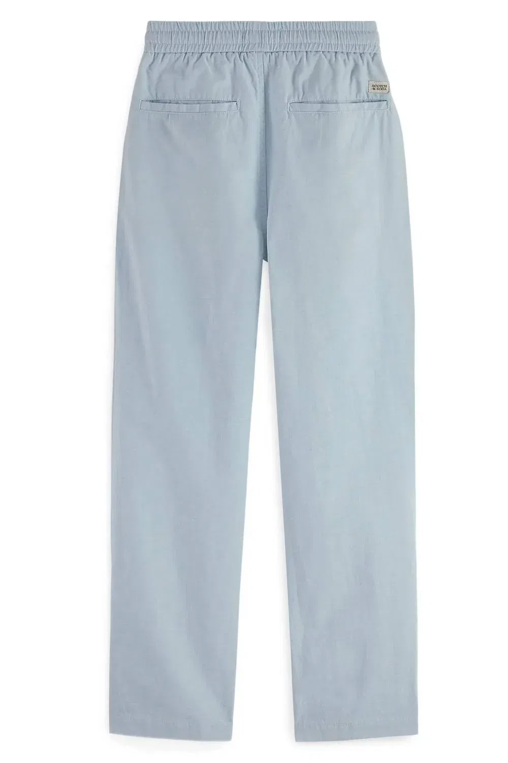 Детские брюки на шнурке из льна SCOTCH & SODA, Spring Blue — фото 2