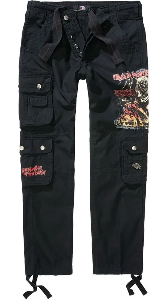 Мужские карго брюки Irm Pure Slim Trouser Brandit, Black