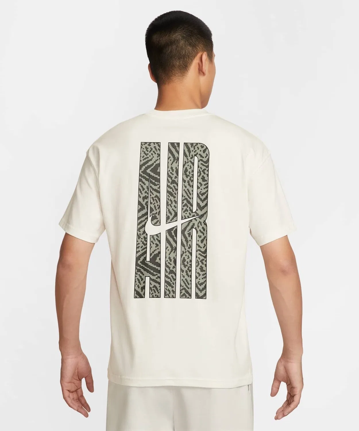 Мужская футболка с принтом Max90 NIKE, Cream