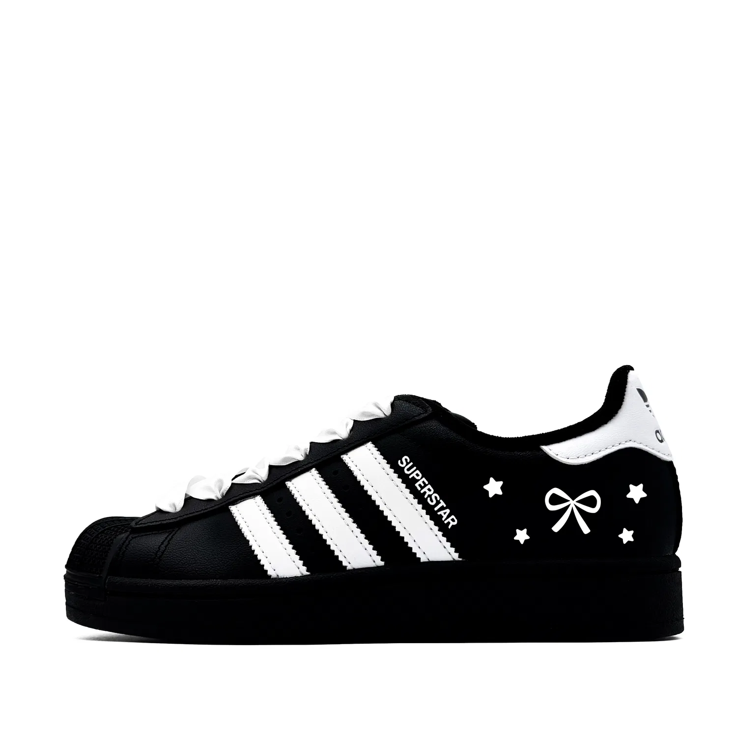 Детские кеды для скейтбординга Superstar 2 Adidas Originals, черный