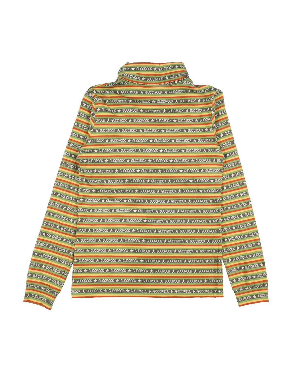 Детское джерси для мальчиков с длинным рукавом Gucci, зеленый — фото 2