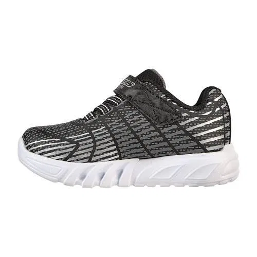 Детские кроссовки с подсветкой S Lights Flex-Glow Elite Skechers, Grau Schwarz — фото 4