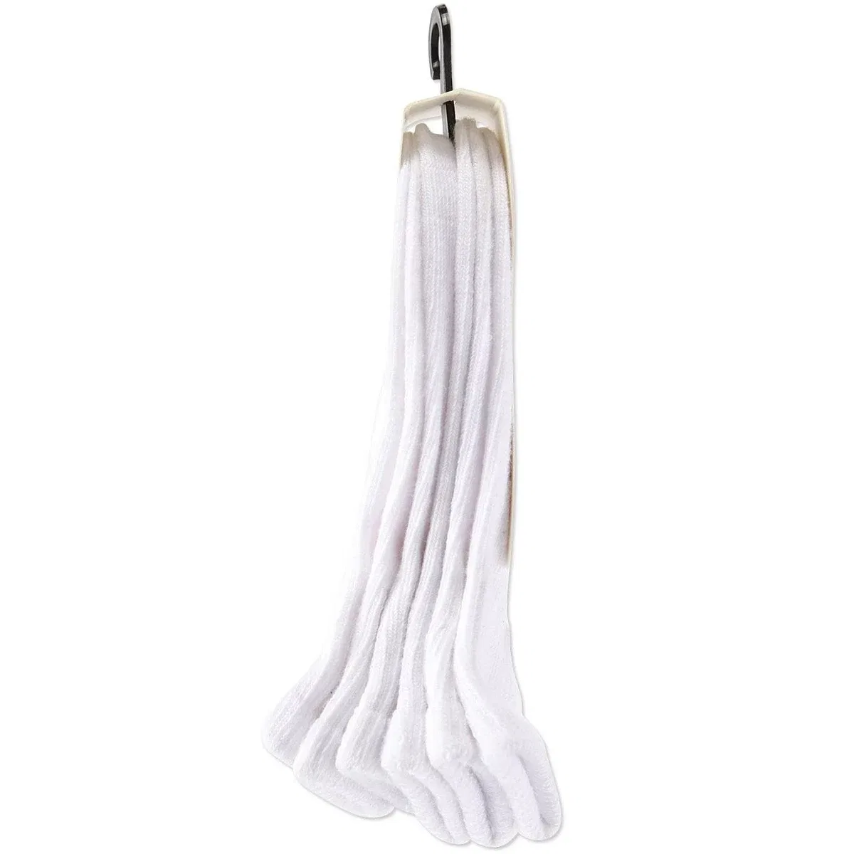 Детские носки для малышей ребристые нескользящие 3 пары Memoi LEGWEAR, White-White-White — фото 4