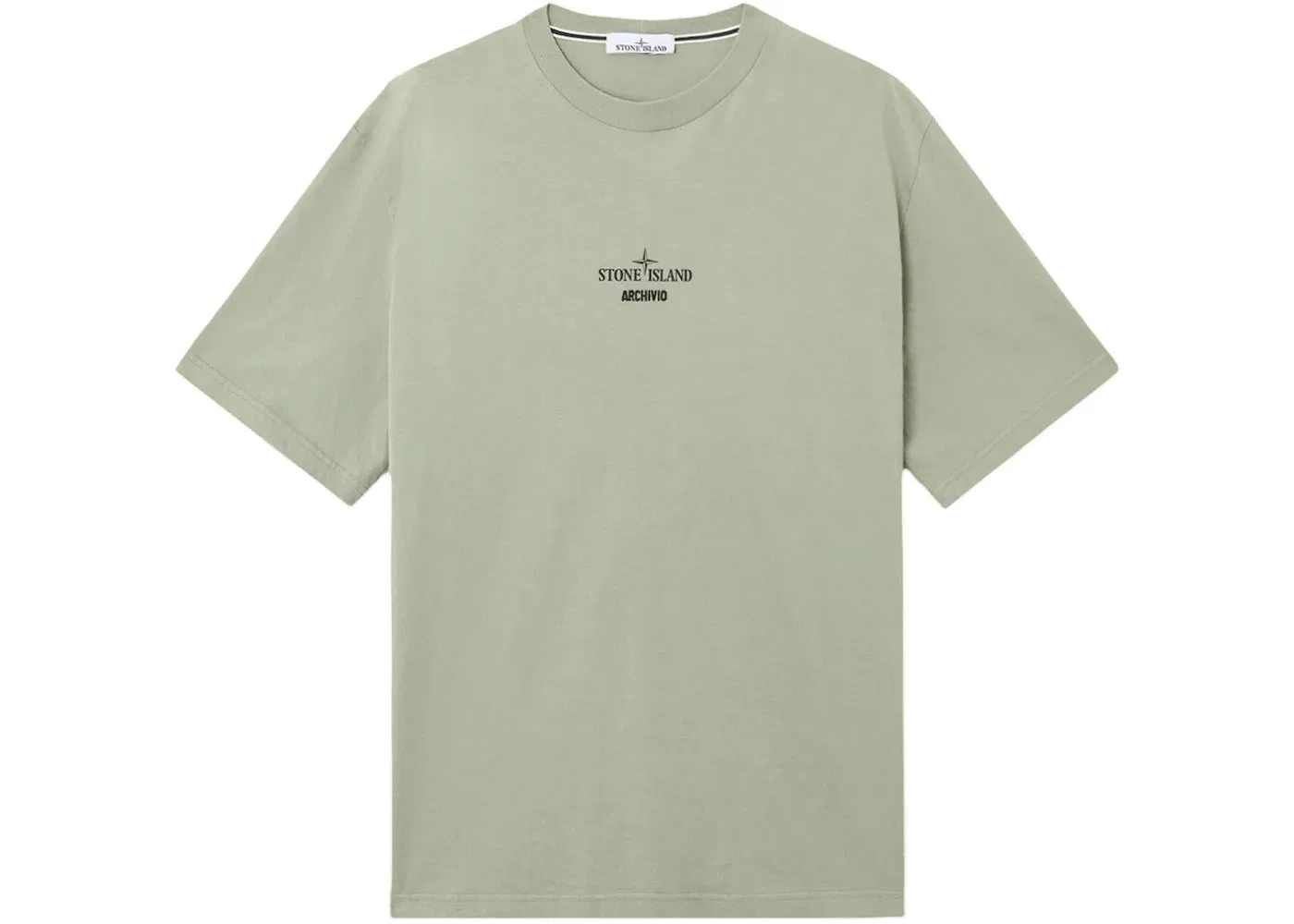 Мужская футболка с принтом Stone Island Archivio, Sage Green