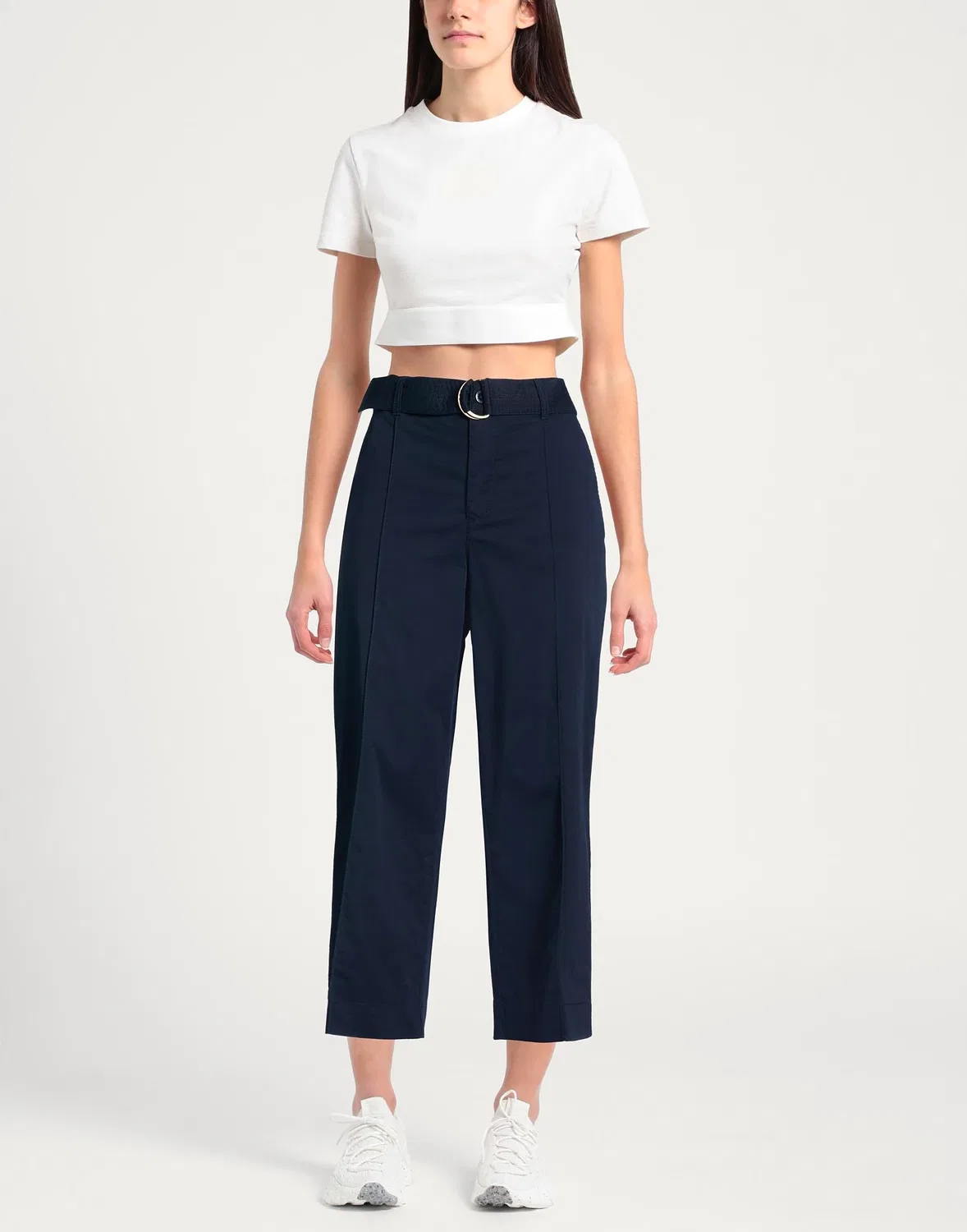 Брюки из твила Midnight blue RALPH LAUREN — фото 2
