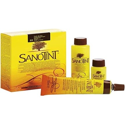 

Краска для волос Sanotint 4% PPD Бордово-красная 22