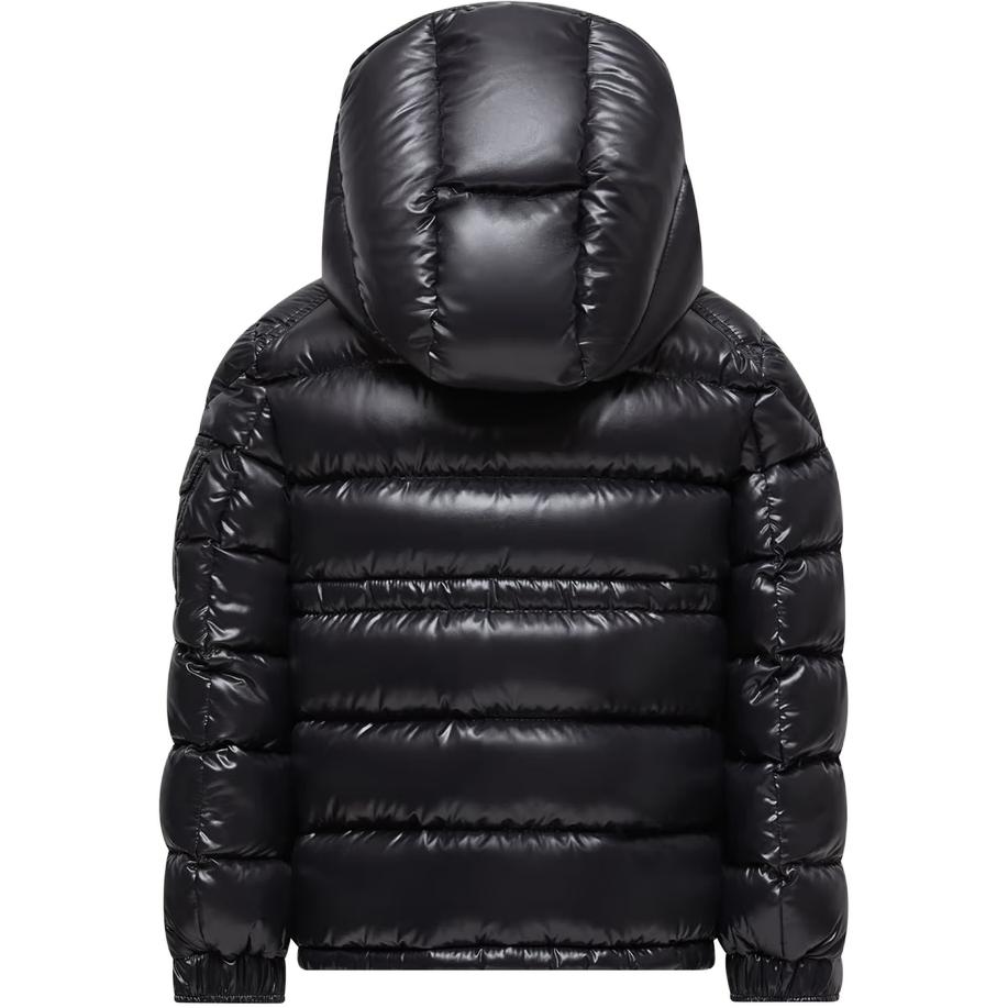 Moncler Пуховик Maire с капюшоном черный для детей 3-7 лет — фото 3