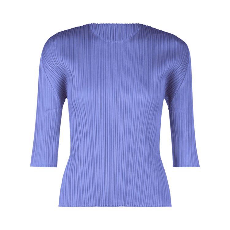 

Футболка Pleats Please Issey Miyake MC March Shirt 'Steel Blue', синий