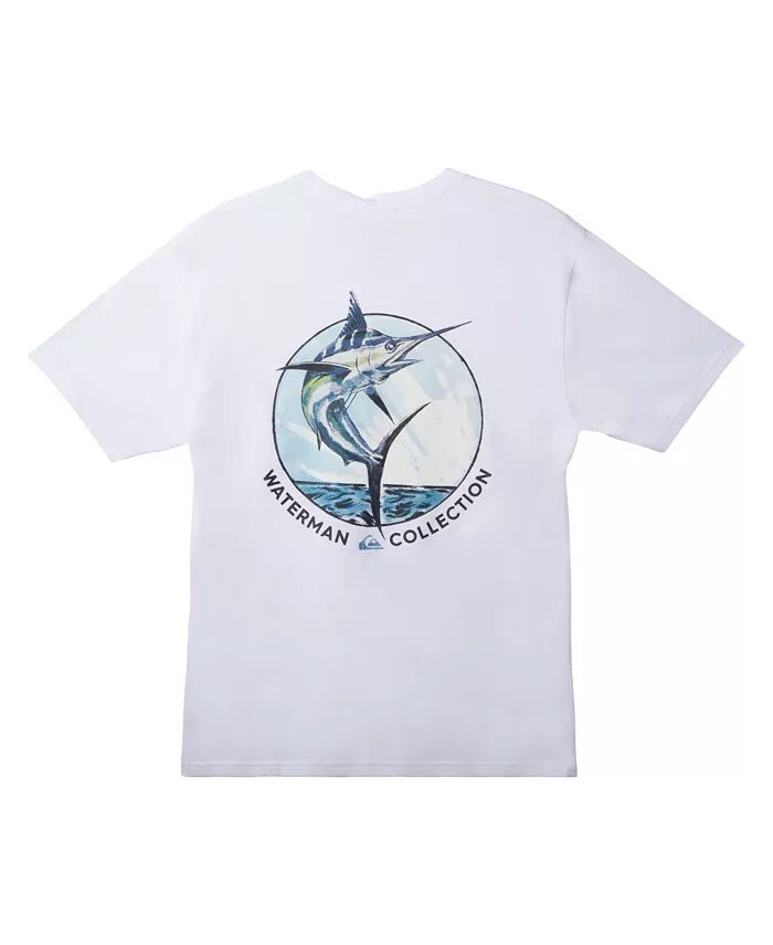

Мужская футболка с коротким рукавом Quiksilver Booker Quiksilver Waterman, белый