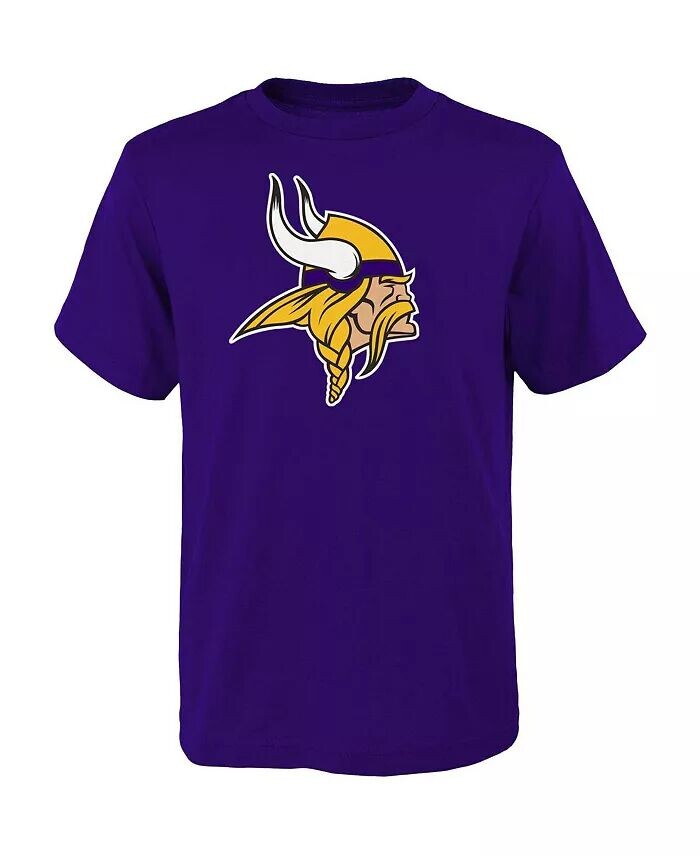 

Фиолетовая футболка с основным логотипом Big Boys Minnesota Vikings Outerstuff, фиолетовый
