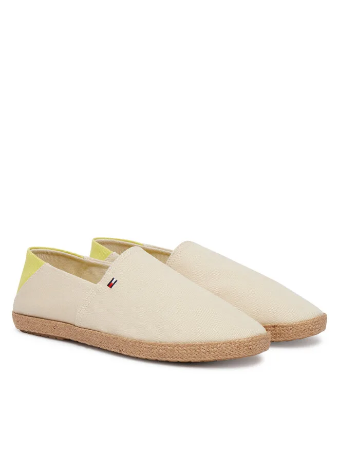 Tommy Hilfiger Эспадрильи Core Hilfiger Espadrille Textile FM0FM05792 бежевые — фото 2