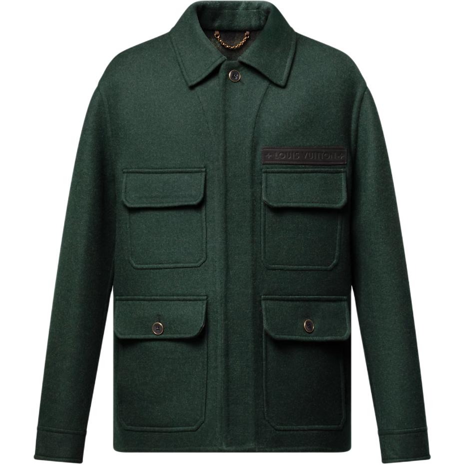 

LOUIS VUITTON Куртка мужская, Forest Green