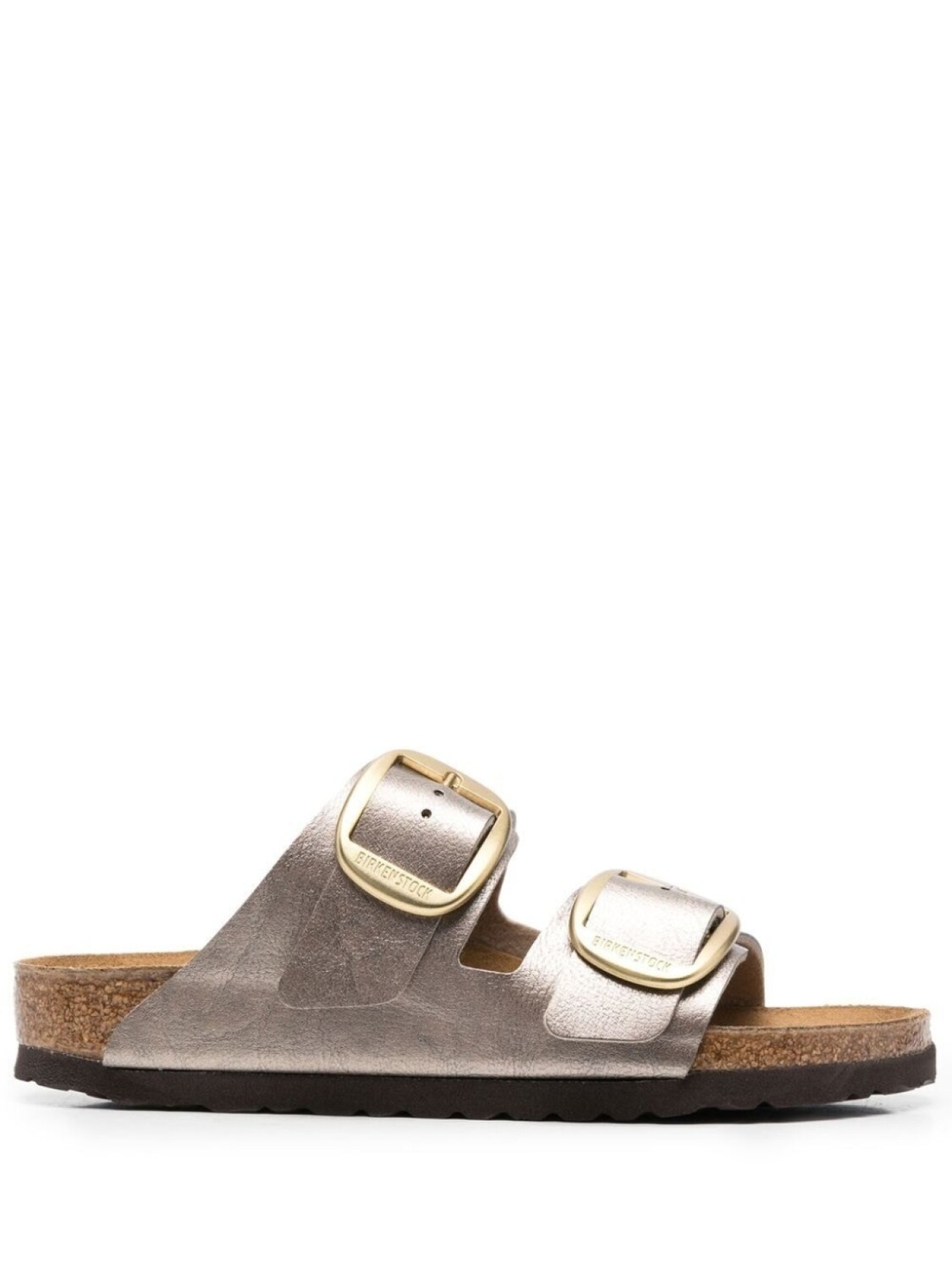 

Birkenstock сандалии с эффектом металлик, нейтральный цвет