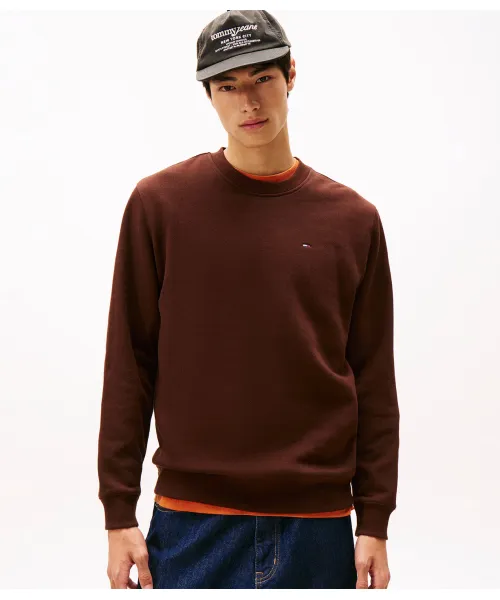 

Толстовка Regular fit Tommy Jeans, коричневый