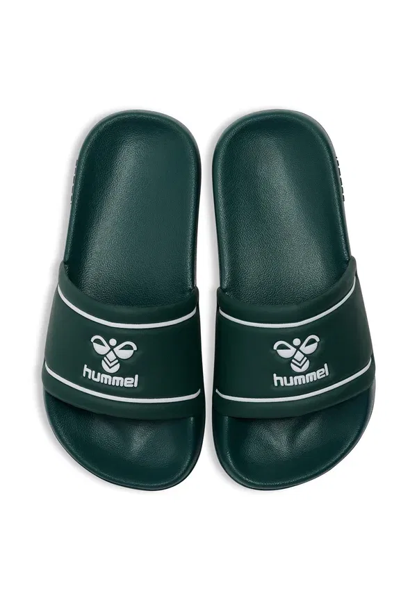 Сланцы Hummel Jr pool slides, цвет жук-июнь — фото 3