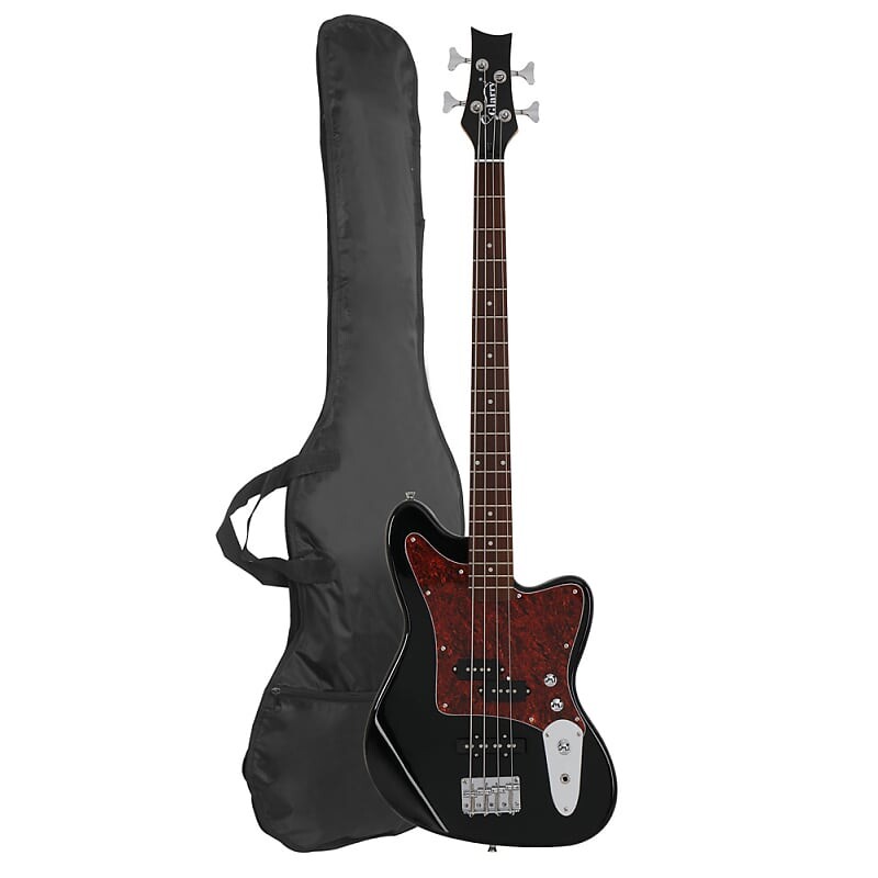 

Басс гитара Glarry Black GIB Bass Guitar 4 String Red Pearl Guard w/20W Amplifier