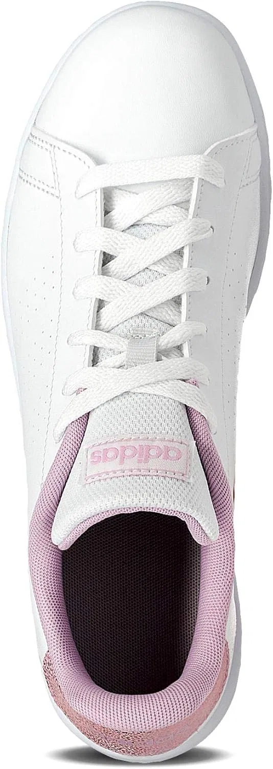 Кроссовки Adidas Unisex Baby Advantage I Slippers, White, EU — фото 2