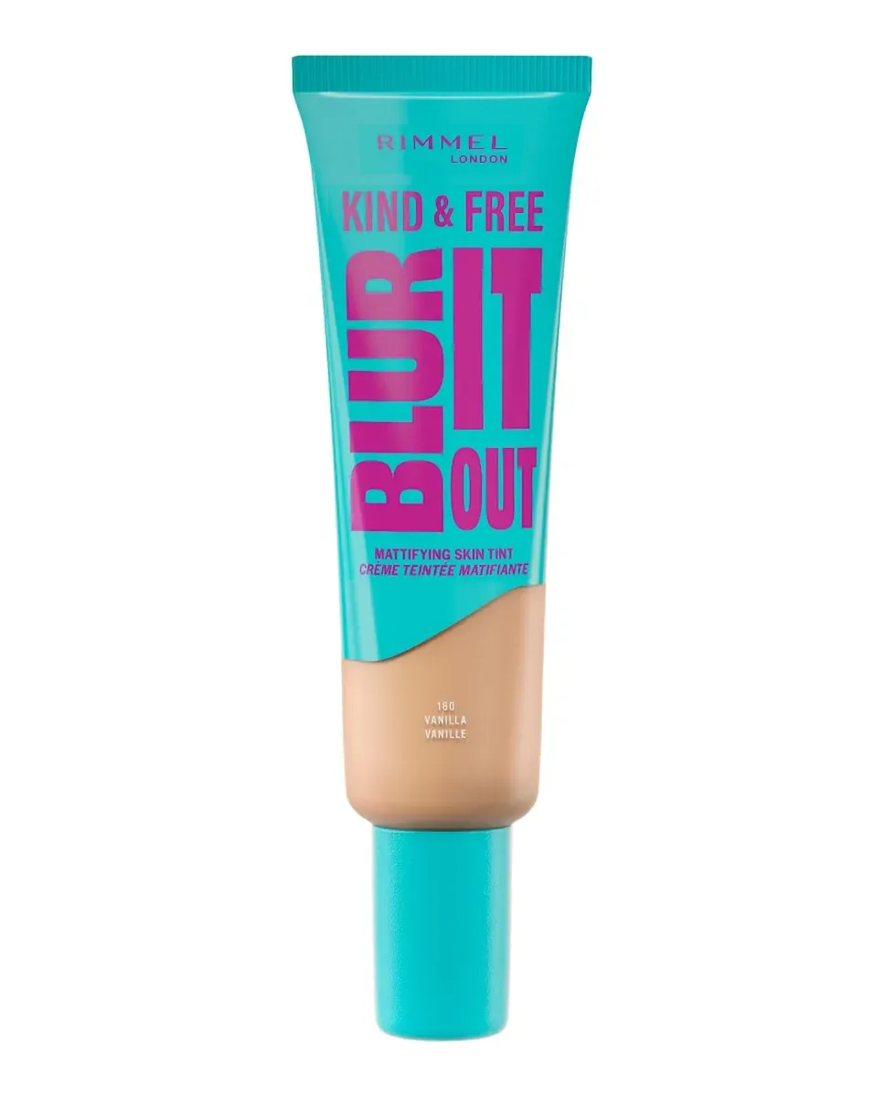 Жидкая основа для макияжа Kind & Free Blur it out 30 мл Rimmel, 160 Vanilla