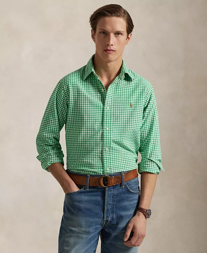 

Мужская классическая оксфордская рубашка Polo Ralph Lauren, мультиколор