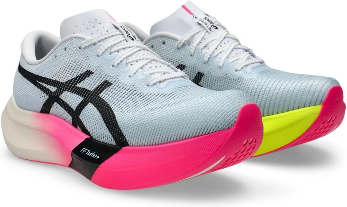 Кроссовки для бега ASICS Unisex METASPEED Sky 3, черный/голубой/светло-голубой — фото 2