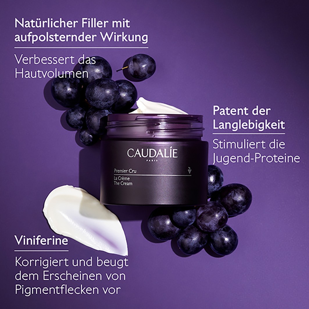 Сыворотка Caudalie — Дневной premier cru die creme , объем - nachfüllpackung, 50 мл — фото 3
